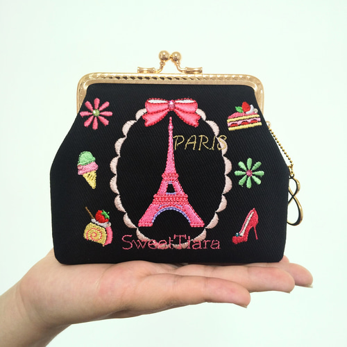 クツワ　Beautiful Sunday がま口ポーチ　お財布 クツワ Beautiful Sunday がま口ポーチ お財布 バッグ・ポーチ