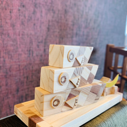 鯉のぼり寄木細工＊端午の節句　五月飾り＊大人の室礼　 4枚目の画像