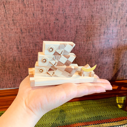 鯉のぼり寄木細工＊端午の節句　五月飾り＊大人の室礼　 2枚目の画像