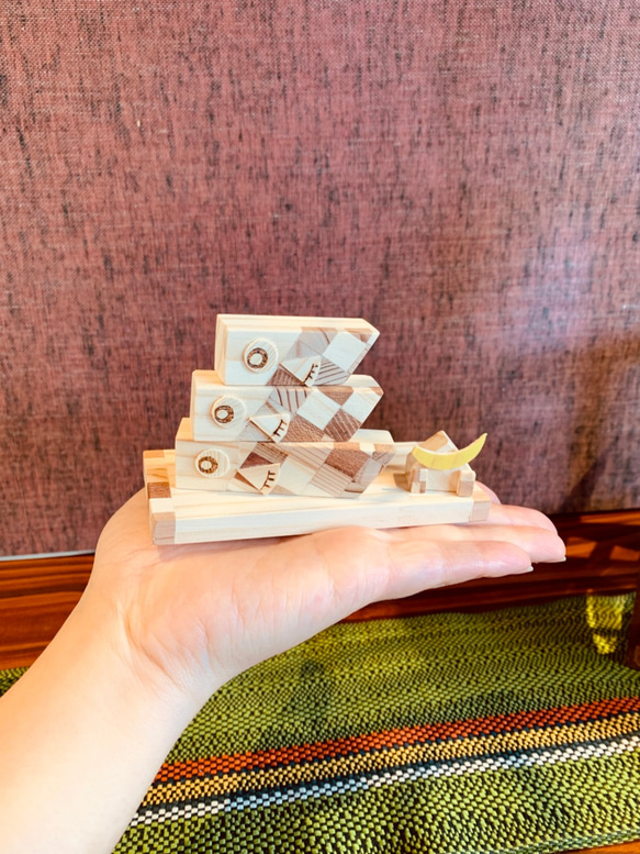 鯉のぼり寄木細工＊端午の節句　五月飾り＊大人の室礼　 2枚目の画像