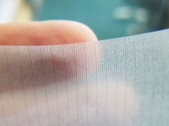 型紙にも使える目盛り入りグラシン紙【0.5mm/1mm/2mm】150×150㎜折り紙サイズ＊小さい作品の作業に 4枚目の画像