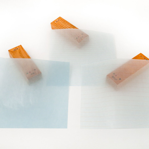 型紙にも使える目盛り入りグラシン紙【0.5mm/1mm/2mm】150×150㎜折り紙サイズ＊小さい作品の作業に 9枚目の画像