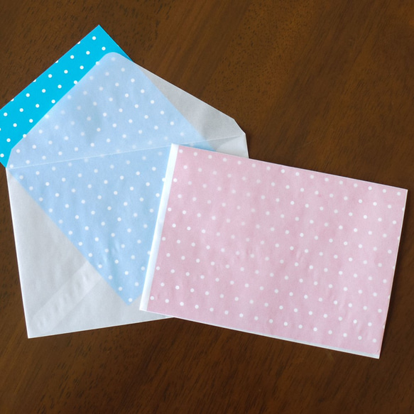 国産グラシン紙封筒サンプルセット〈各2枚10枚入〉透けるポチ袋 A5 ハガキサイズ 洋形2号 名刺サイズ バッグ 白無地 8枚目の画像