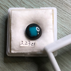 Bisbee Turquoise, Arizona, ビスビーターコイズ、 3,23ct 8枚目の画像