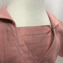 プルオーバーのセーラーシャツ(半袖)(90) 6枚目の画像