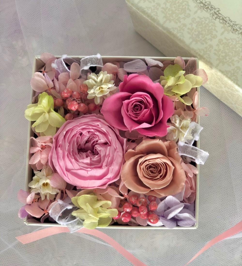 プリザーブドフラワーとクラフトキット プリザーブドフラワーとクラフトキット