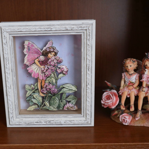 シャドウボックス完成品　花 シャドウボックス完成品　花