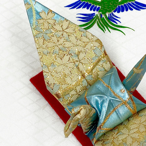 蒼衣　折り鶴15×15cm maido-selection_053-061