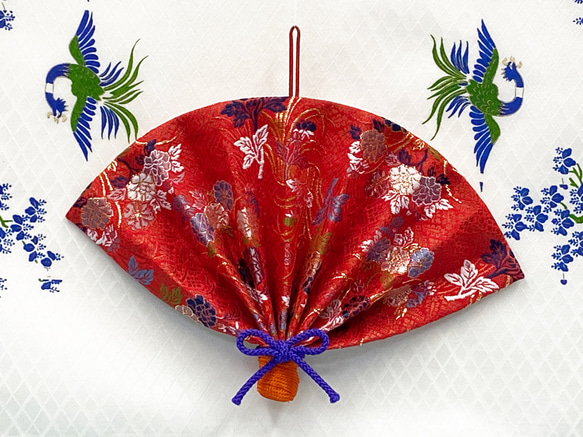 お正月飾り扇⑭(壁掛け)