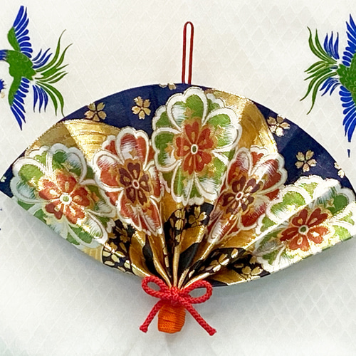 お正月飾り　扇⑭(壁掛け) お正月飾り 扇⑭(壁掛け)