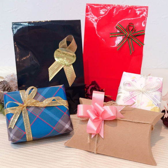 ラッピング イメージ画像 展示専用ページ ラッピング袋 Silvana 