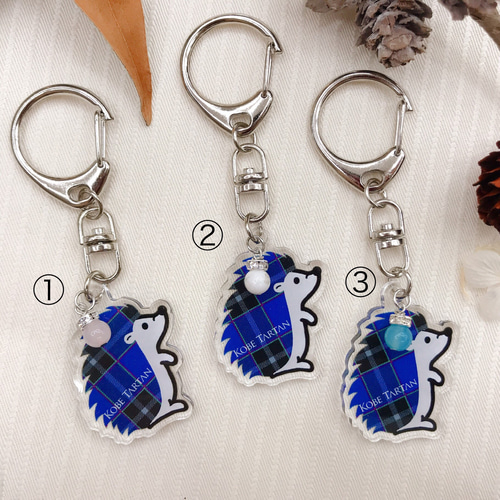 ネ*ネ様 ハリネズミのあみぐるみがま口キーホルダー CRUX クラックス（CRUX） ニコぬい ペアキーホルダー ハリネズミ