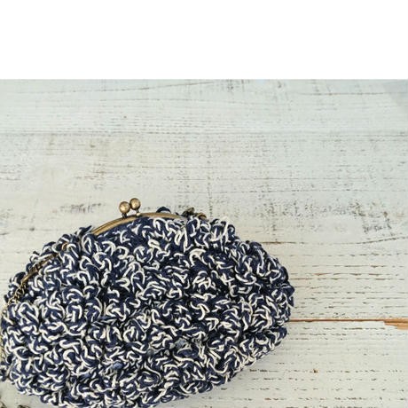 コットン ポーチ SANGO （ネイビー）