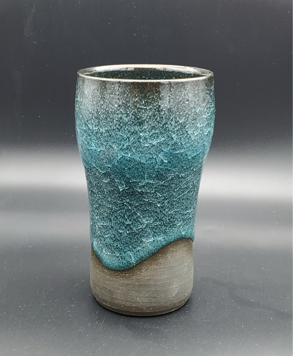 ビアタンブラー 水泡氷裂釉 ビアグラス・ジョッキ usurai 通販