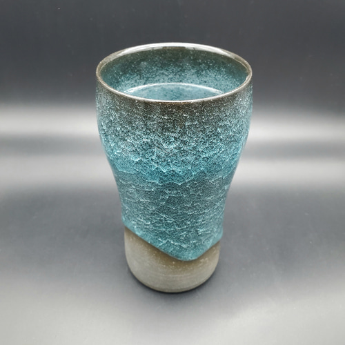 ビアタンブラー 白氷裂貫入釉 ビアグラス・ジョッキ usurai 通販