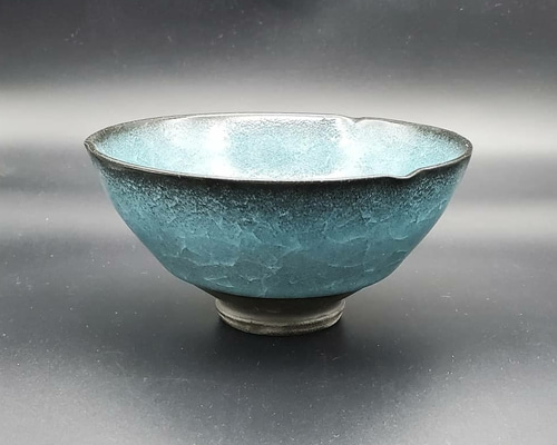 茶碗(大) 水泡氷裂釉 茶碗・めし碗 usurai 通販 9627669｜Creema(クリーマ)