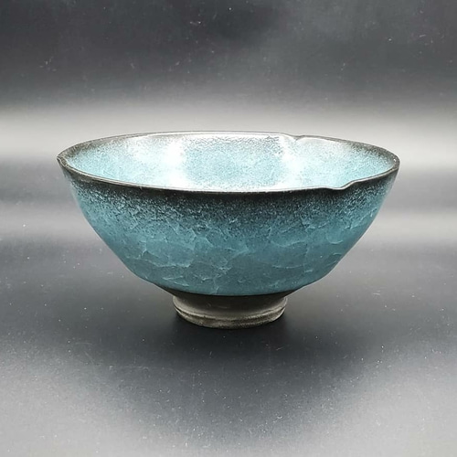 茶碗(大) 水泡氷裂釉 茶碗・めし碗 usurai 通販 9627669｜Creema(クリーマ)