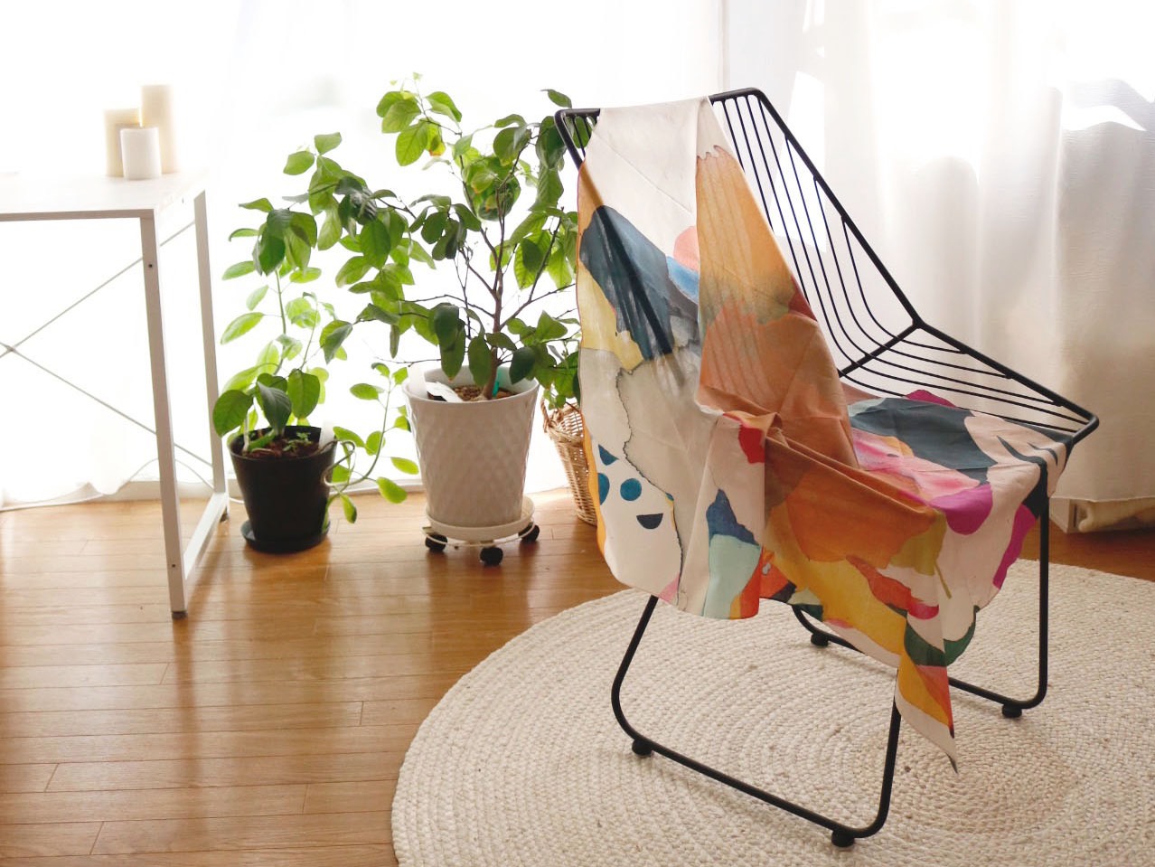 Scarf / 90*90 『 Stumble across 』