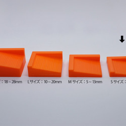 ドアストッパー ～エル～ サイズ:Ｓ(隙間1mm～8mm適合)　★3Ｄプリンター★送料クリックポスト全国185円 4枚目の画像