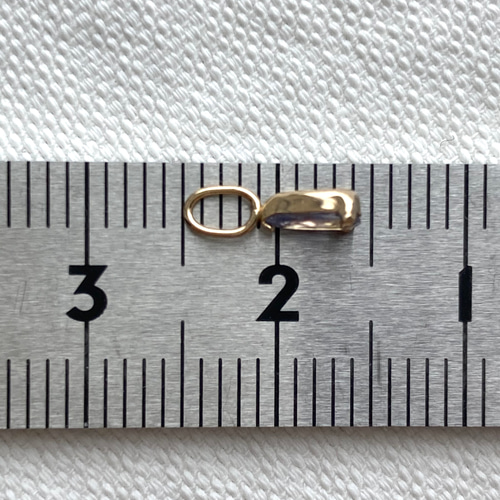 バイカラータンザナイト 極小 雫 K10 ペンダントヘッド ゾイサイト