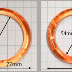 シリコンモールド ダイヤカットバングル ２種セット 2枚目の画像