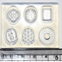 シリコンモールド　ミニドロップ　６種類 2枚目の画像