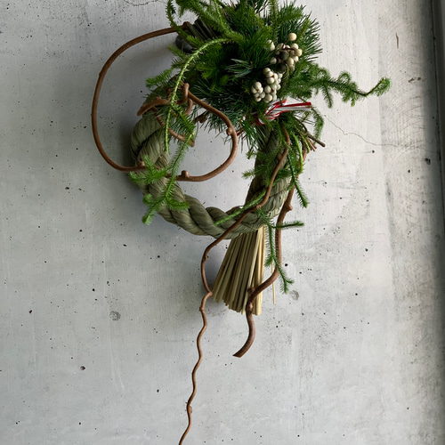 再販＊お正月飾り「フレッシュグリーンで迎えたい…新しい年へ想いを