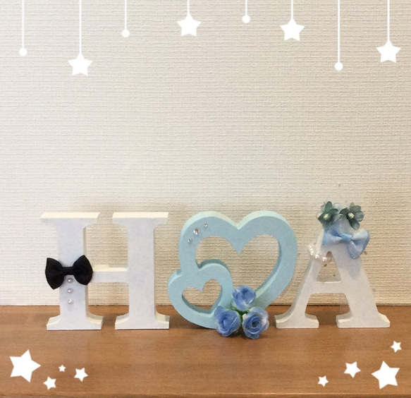 ayako31確認用♡ウエディングバージョン・イニシャルオブジェ naa007様確認用♡ウエディングバージョン・イニシャルオブジェの