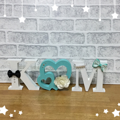 ウエディングバージョン♡イニシャルオブジェ☆オーダー受付中 その他