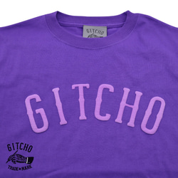 Moco moco Gitcho T-shirt-Violet 「夏　半袖」 5枚目の画像