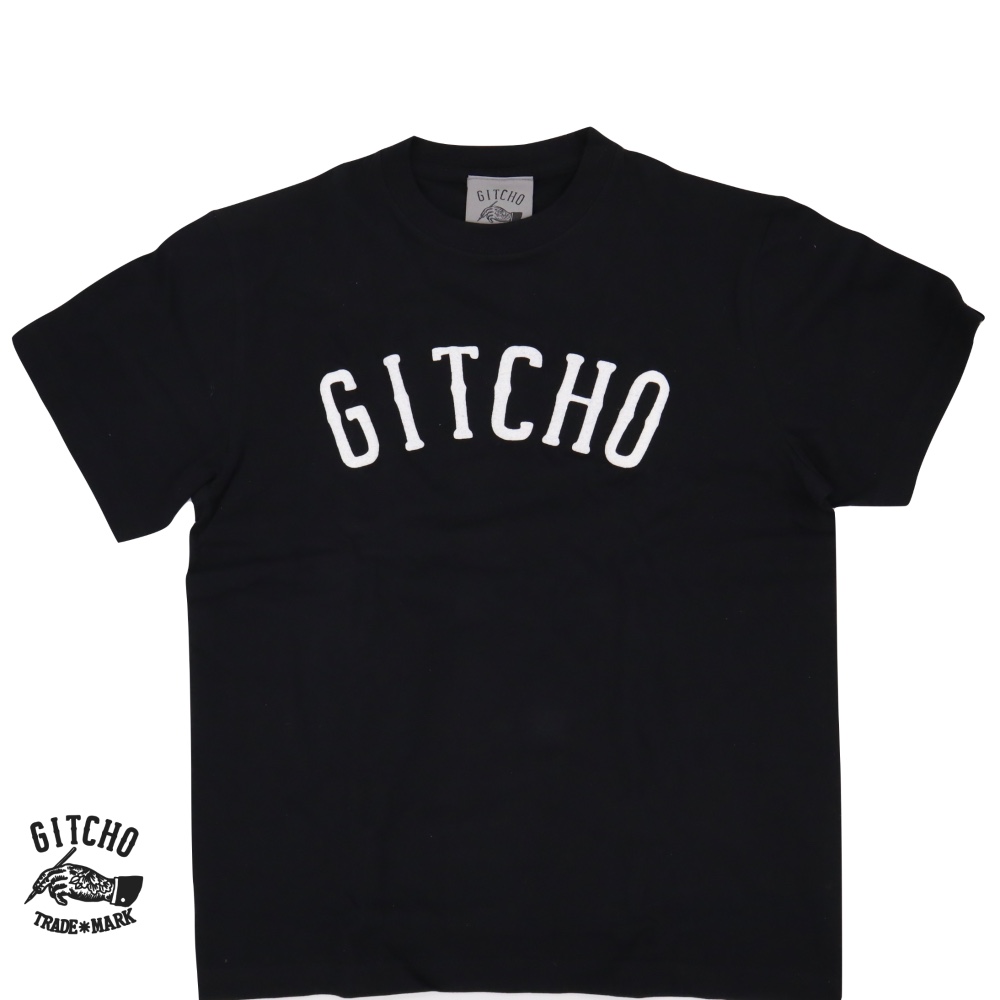 Moco moco Gitcho T-shirt-BK 「夏　半袖」