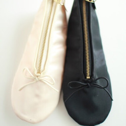 推薦作為芭蕾舞表演的禮物或禮物！成人緞面芭蕾舞鞋袋 第2張的照片