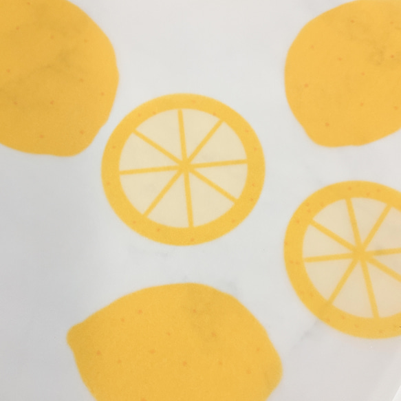 【レモン】5枚　トレーシングペーパー　かわいい　紙　デザイン　イラスト　果物　フルーツ　イエロー　黄色　オシャレ　 3枚目の画像