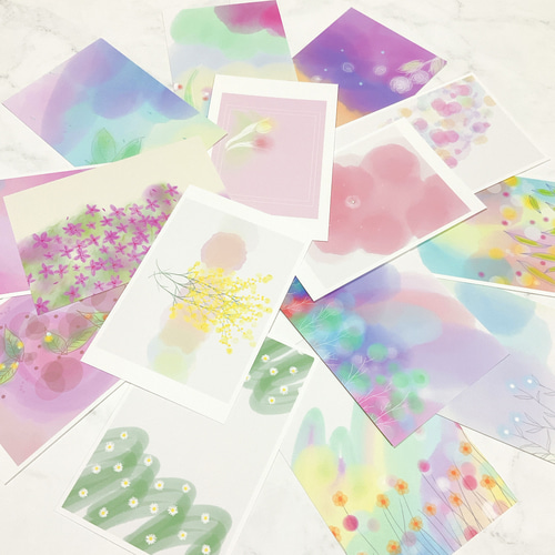 ⭐︎美品☆枯れた花に涙を 韓国版　特典　フォトカード トレカ イラストカード付き ⭐︎美品☆枯れた花に涙を 韓国版 特典 フォトカード トレカ