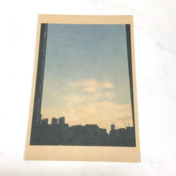 ②影の7種セット　ポストカード　イラスト　花　空　街　自然　アート　デザイン　はがき　紙モノ　キレイ 2枚目の画像