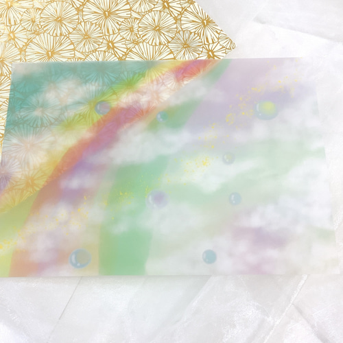 5種デザイン 10枚セット トレーシングペーパー 紙もの かわいい