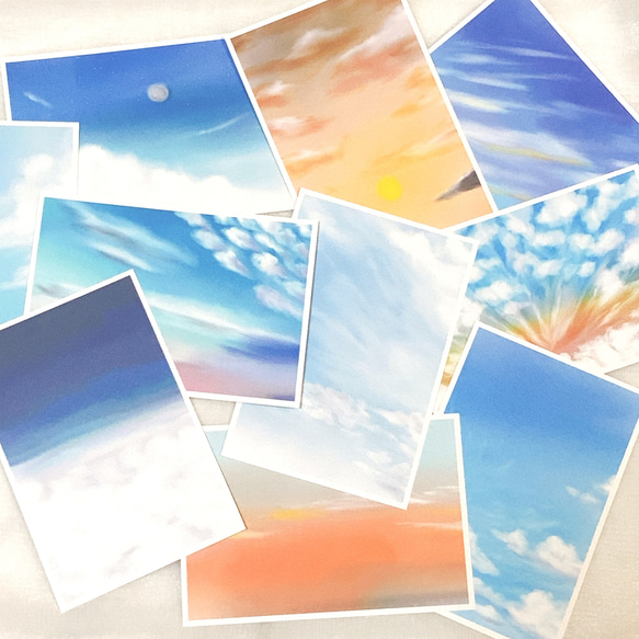 ③空10種】ポストカード 幻想的 空想 妄想 空 色 鮮やか キラキラ カラフル 世界観 雲 太陽 月 星 夜空 ポストカード WAKUWAKU~Sanyo~ 通販|Creema(クリーマ) 12634130 ③空10種】ポストカード 幻想的 空想 妄想 空 色 鮮やか キラキラ カラフル 世界観 雲 太陽 月 星 夜空 ポストカード WAKUWAKU~Sanyo~ 通販|Creema(クリーマ) 12634130