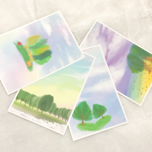 夢絵ポストカード 夢絵 イラストオーダー ポストカード - メルカリ