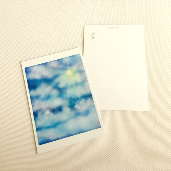 4枚セット　ポストカード　幻想　夏　季節　プレゼント　ギフト　文具　紙　 3枚目の画像