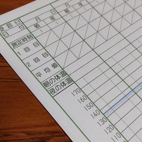 健康＆血圧手帳 A5 リフィル 20穴 （B） 健康日記 手帳 petancoya