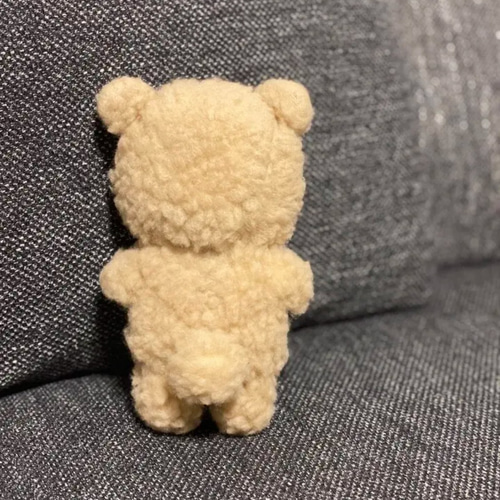 受注制作 コロンと可愛い くま ぬいぐるみ ぬいぐるみ ヒヨッコ