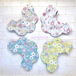 クリスマスも使える！ハロウィン気分の三角スタイ☆再販12 スタイ