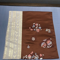 クッションカバー　西陣織　正絹 5枚目の画像