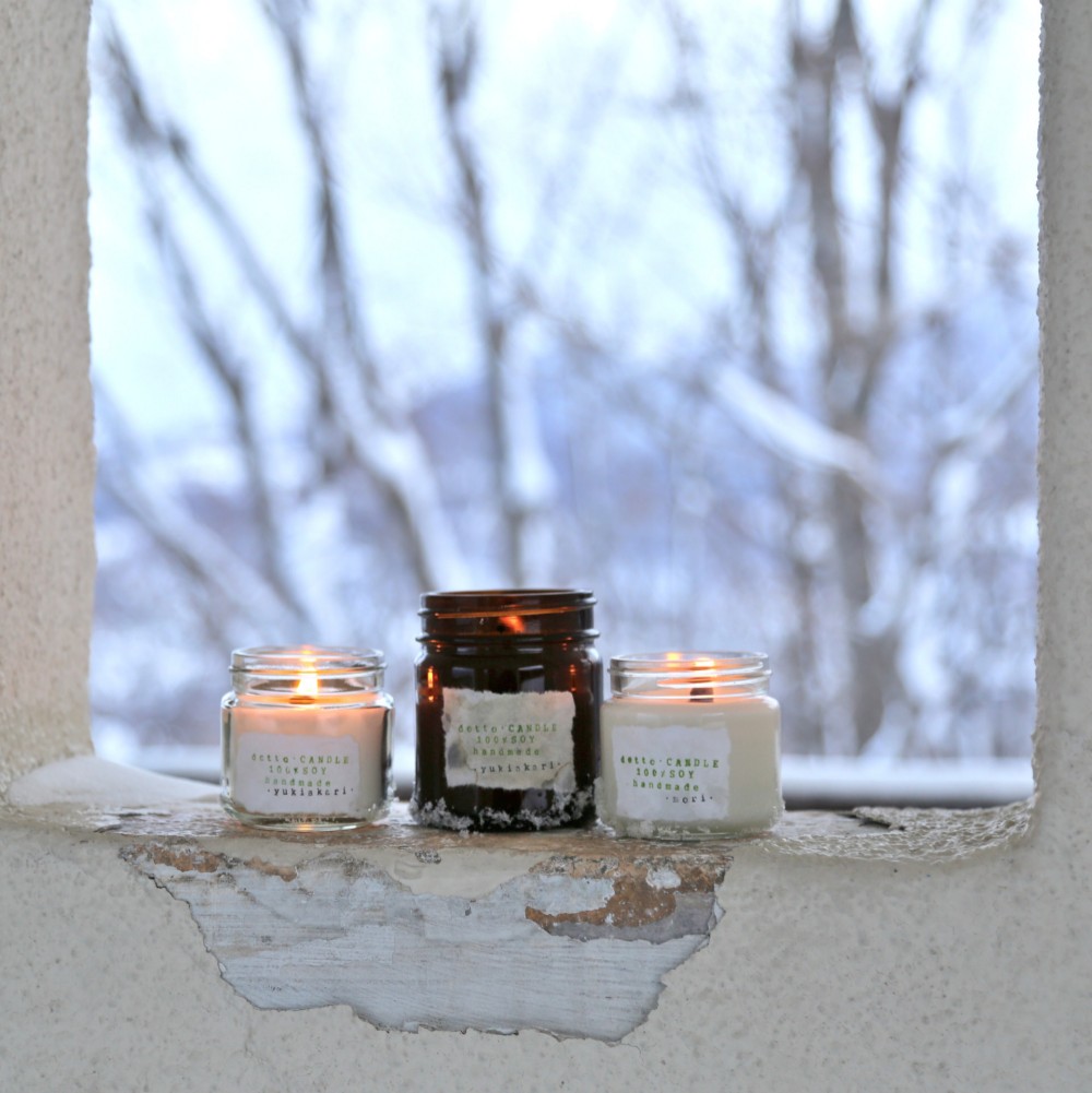 【reNEW!!】森の香り（Ｍ）天然木芯soywax＆精油100％のキャンドル【ソイキャンドル　アロマキャンドル】 4,477円