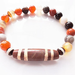 エッチドカーネリアン ブレスレット 瑛 昊 通販 1942138｜Creema