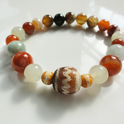 至純 十一眼天珠【開光天珠】 ブレスレット 瑛 昊 通販 4141370