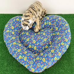 ★貓的愛是不可阻擋的★寵物用心形靠墊床[寵物床] 第4張的照片