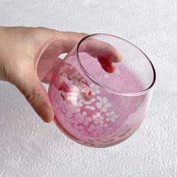 揺れる桜グラス 2枚目の画像