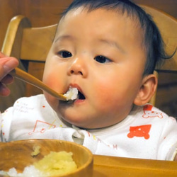 受注　ベビースプーン３点セット  (サクラ)　ご出産やお食い初めのお祝いに・・ 2枚目の画像