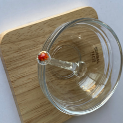 【再販】ガラスの赤い金魚のムリーニ・ミニスプーン 4枚目の画像